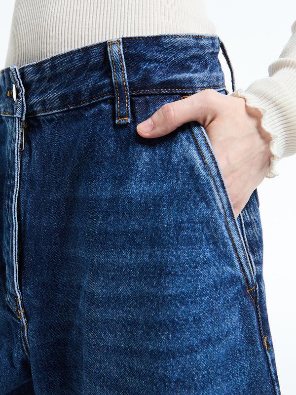 Stoy Chalco Pants In Worn Wash Indigo