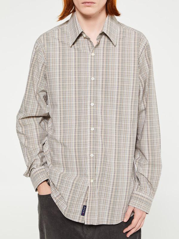 Stoy Check Dress Shirt In Multi