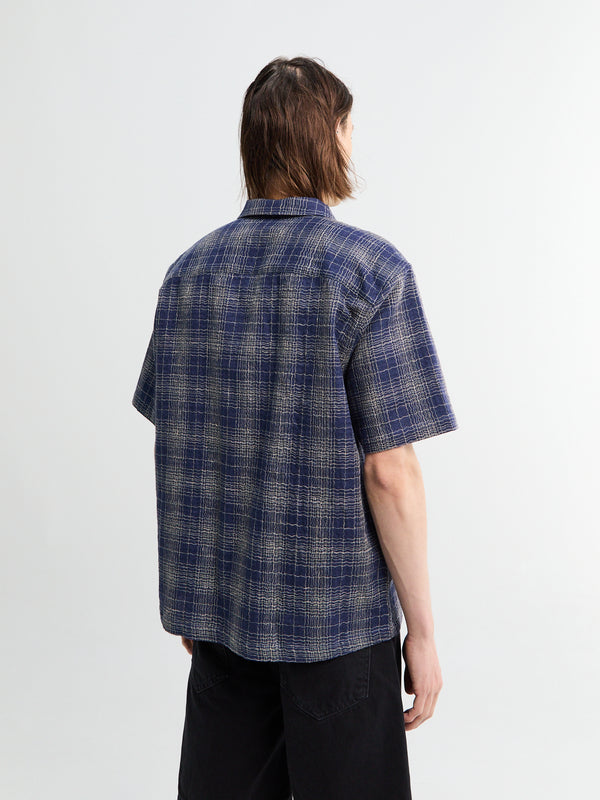 Stoy Checkered Shirt In Blue