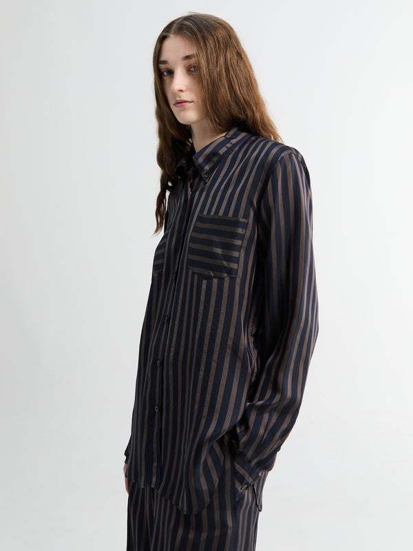 Stoy Cheers Shirt In Navy