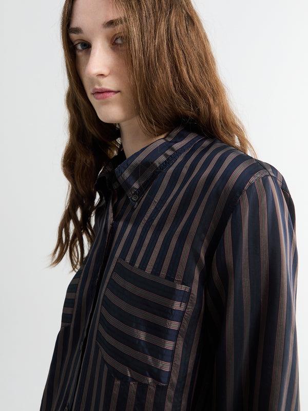 Stoy Cheers Shirt In Navy