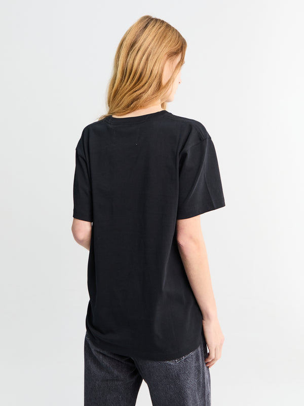 Stoy Classic Circular Tee II In Black