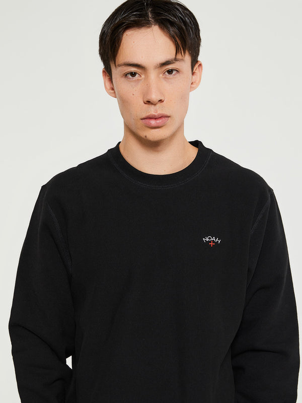 Stoy Classic Crewneck Sweatshirt In Black
