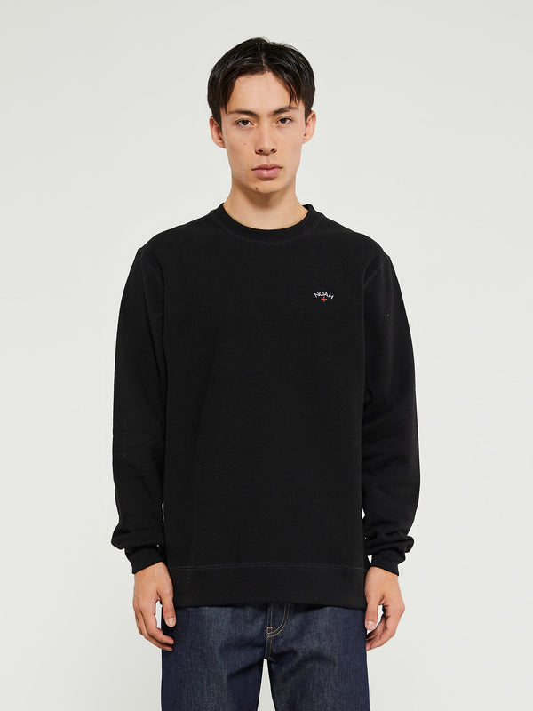 stoy Classic Crewneck Sweatshirt in Black
