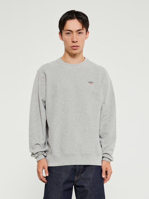 Stoy Classic Crewneck Sweatshirt In Heather Grey