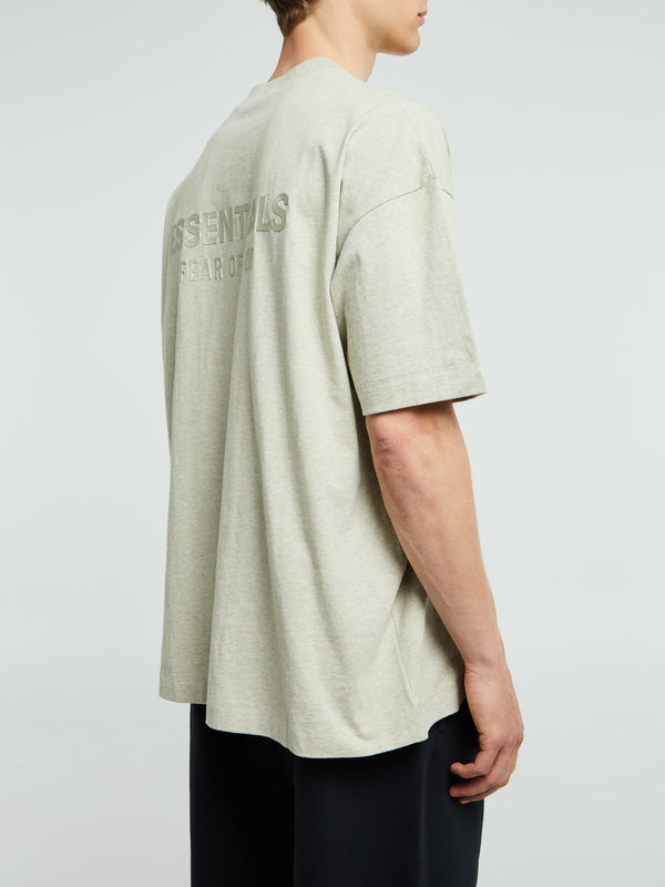 Stoy Classic Fit T-Shirt In Heather Stone