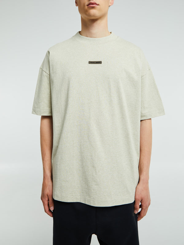 stoy Classic Fit T-Shirt in Heather Stone