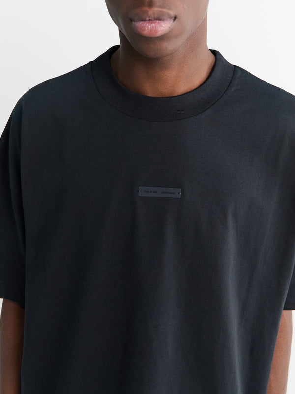 Stoy Classic Fit T-Shirt In Jet Black
