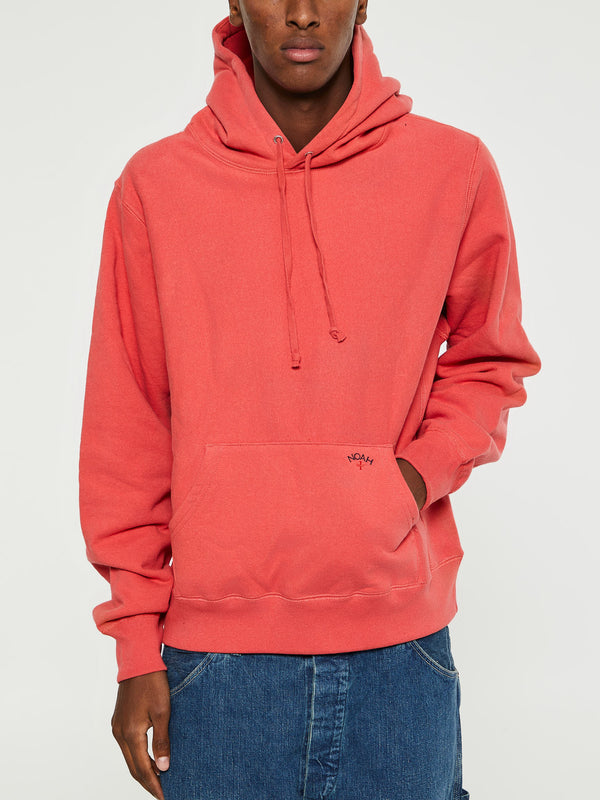 Stoy Classic Hoodie In Blush Red
