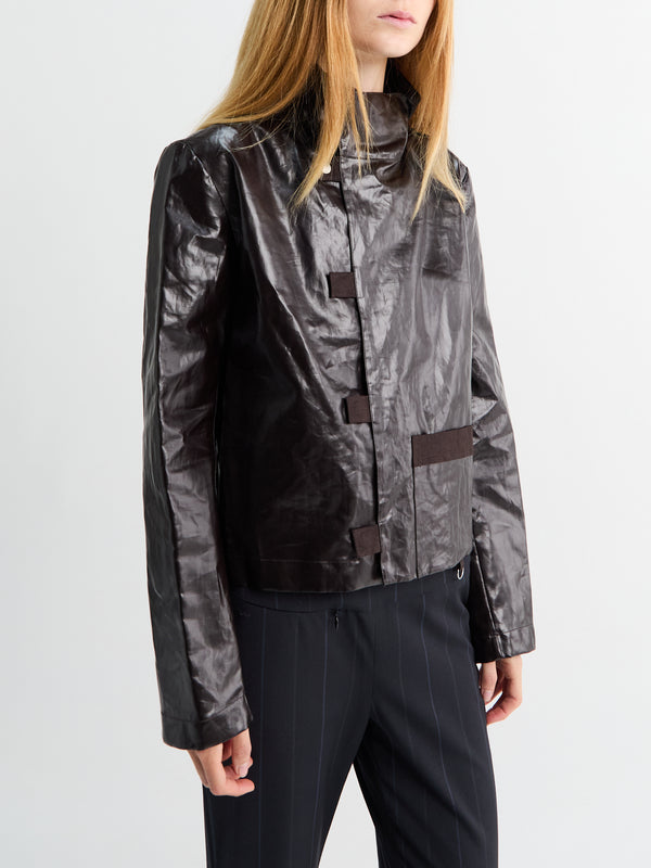 stoy Clau Jacket in Brown