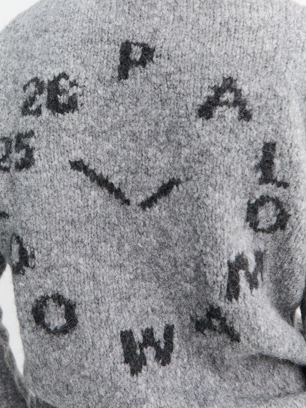 Stoy Clock Sweater In Grey