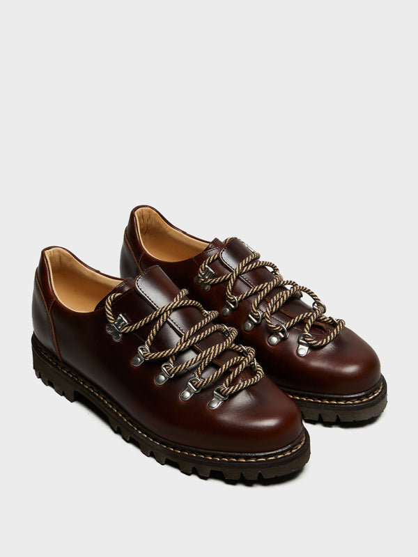 Stoy Clusaz Shoes In Jannu Marron And Lis Ecorce
