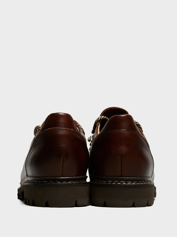 Stoy Clusaz Shoes In Jannu Marron And Lis Ecorce