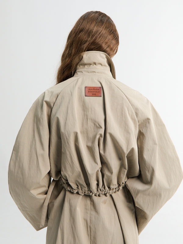 Stoy Coat In Khaki Grey