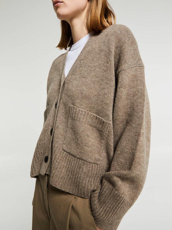 Stoy Cora Cardigan In Pure Soil