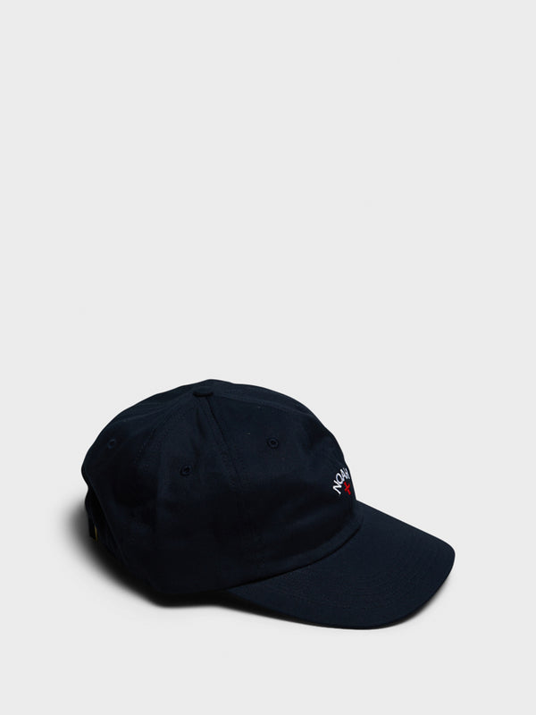 Stoy Core Logo 6-Panel Cap In Navy