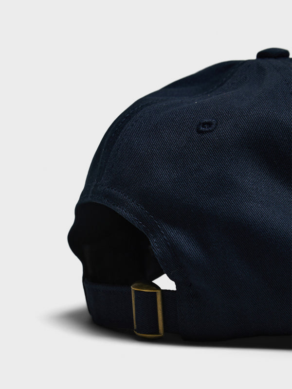 Stoy Core Logo 6-Panel Cap In Navy