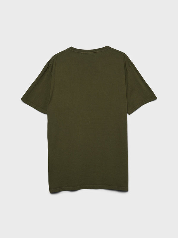 Stoy Core Logo Pocket T-Shirt In Army Green