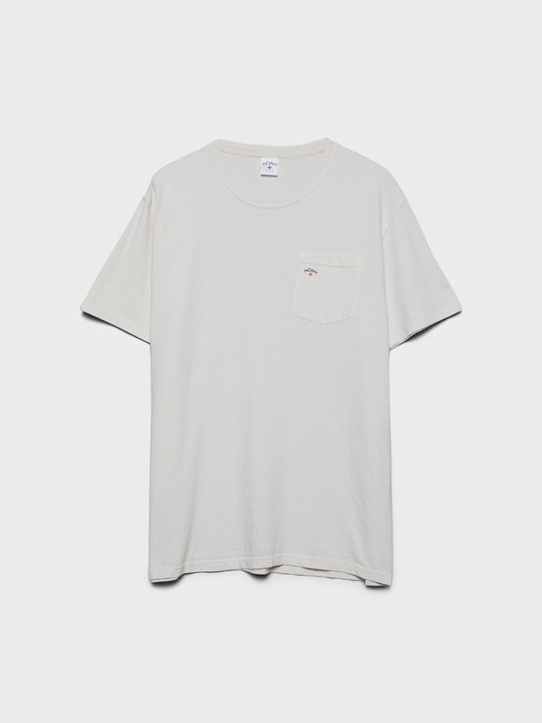 stoy Core Logo Pocket T-Shirt in Light Pink