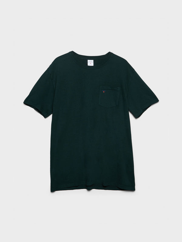stoy Core Logo T-Shirt in Forest Green