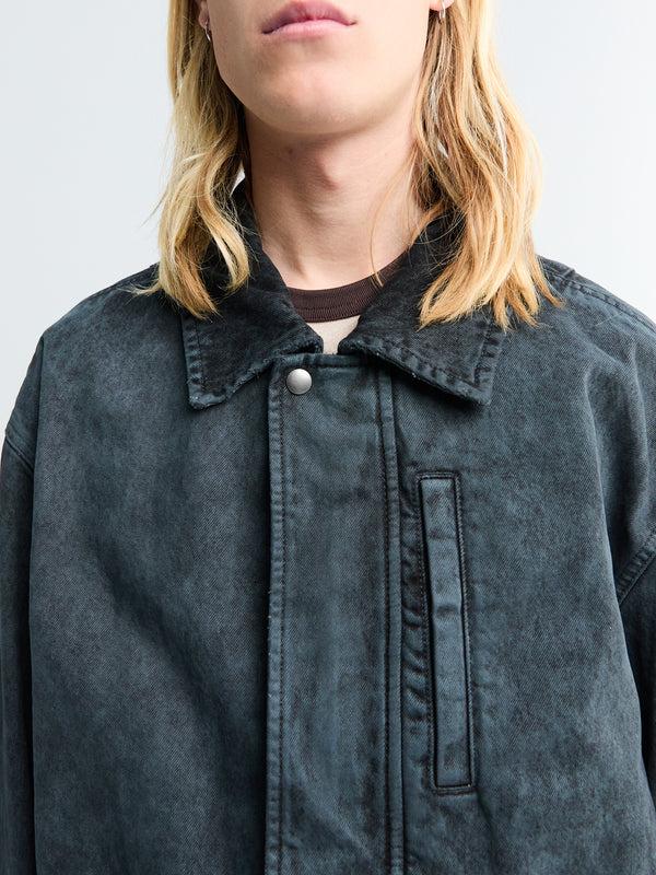 Stoy Cotton Jacket In Petrol