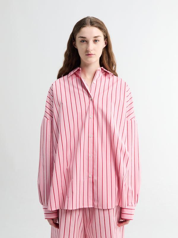 stoy Cotton Shirt in Pink