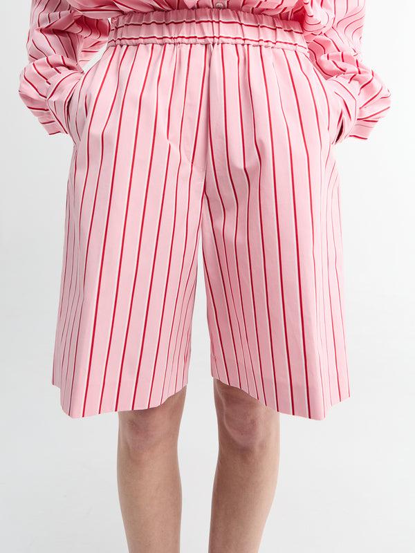 Stoy Cotton Shorts In Pink