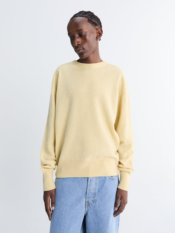Stoy Crew Neck Sweater In Butter