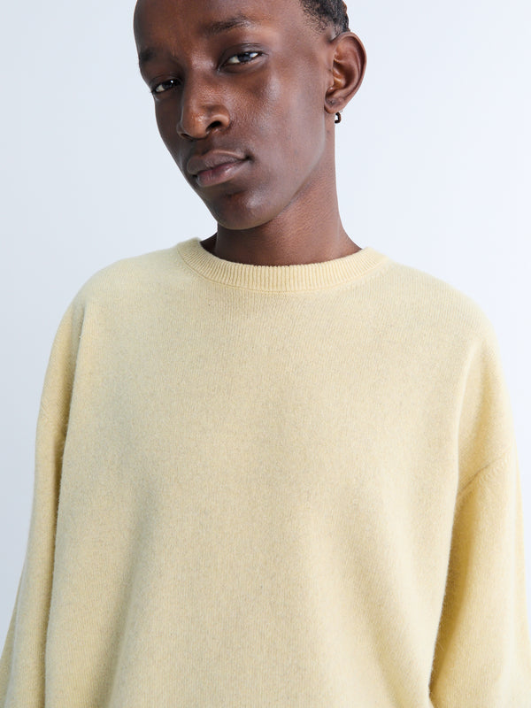 Stoy Crew Neck Sweater In Butter