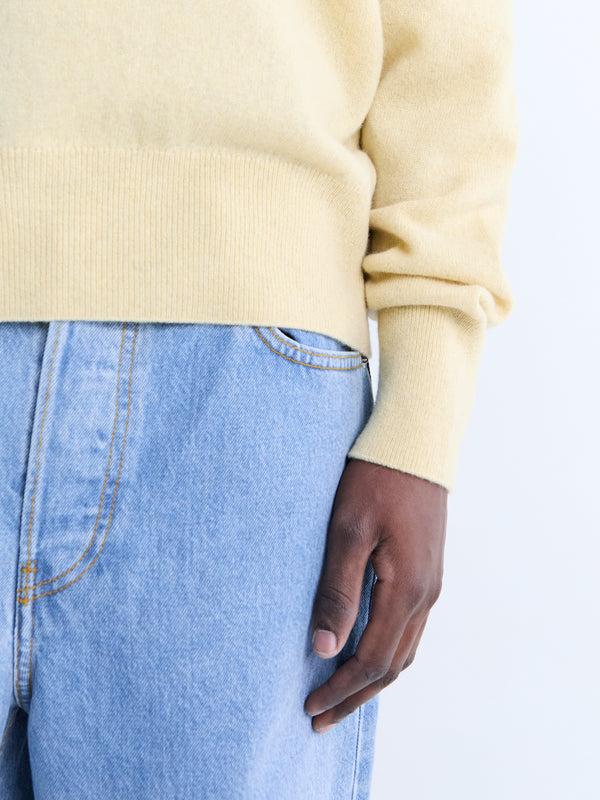 Stoy Crew Neck Sweater In Butter