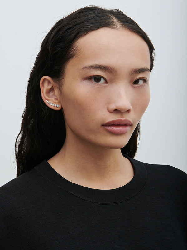 Stoy Croissant De Lune Earring