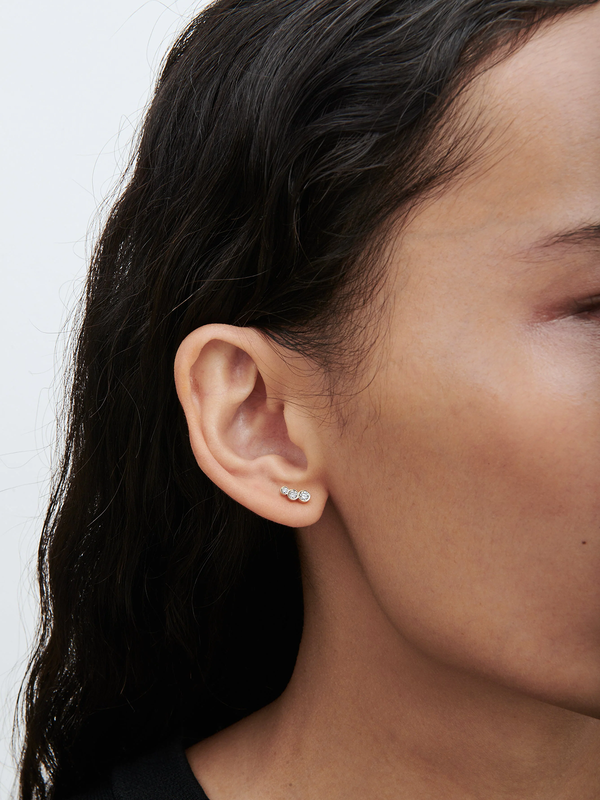 Stoy Croissant Trois Earring