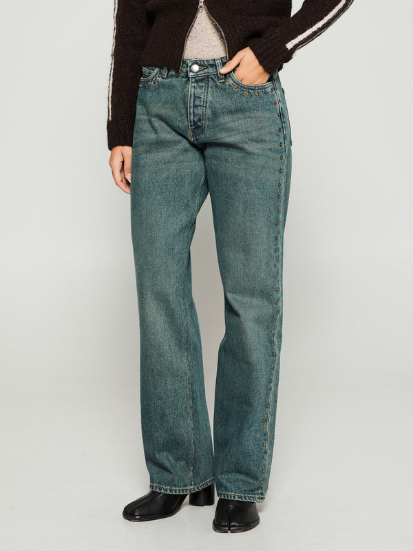 stoy Crowd Pants in Denim