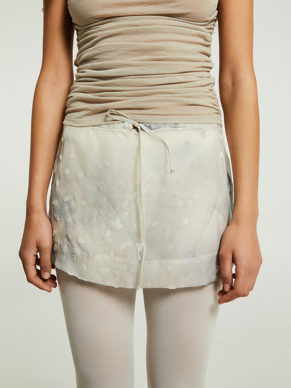 stoy Dee Skirt in Light Grey