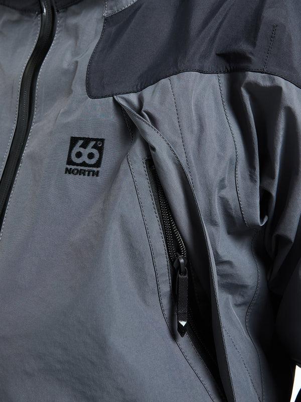 Stoy Dyngja Shell Jacket In Black