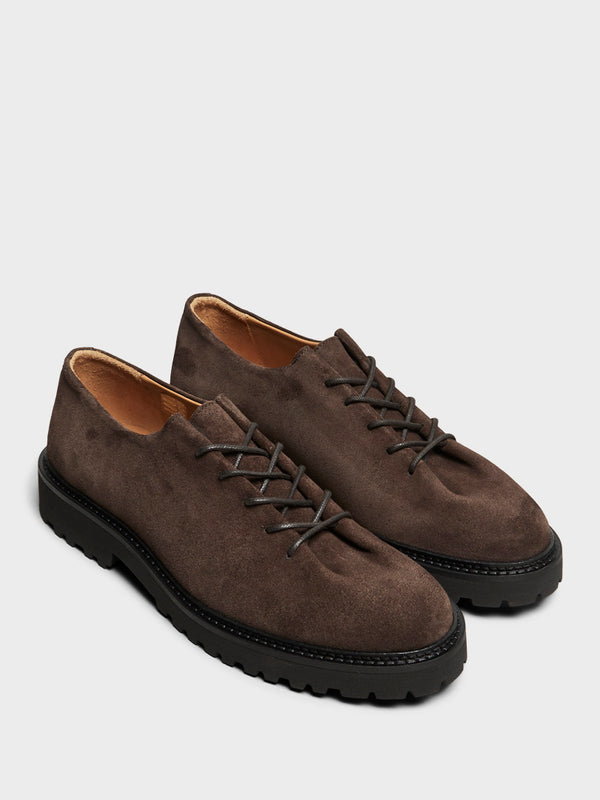 Stoy Edouard Lug Derbies In Mogano