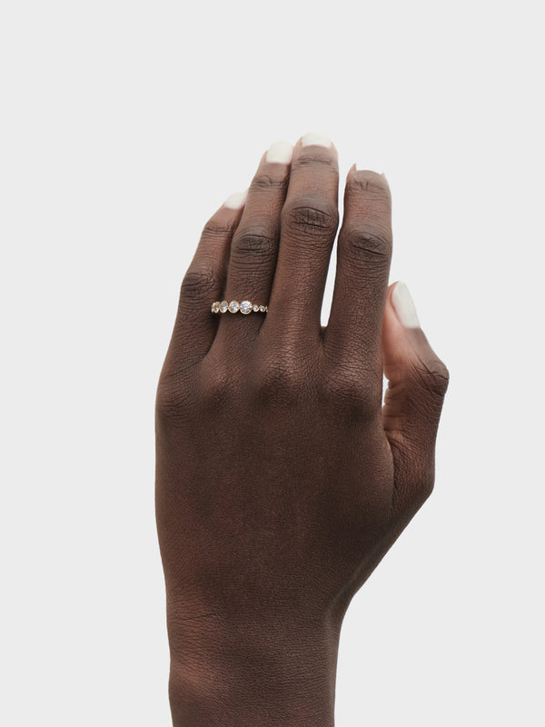 Stoy Ensemble Croissant Ring