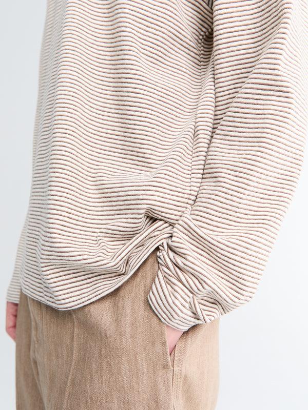 Stoy Stoy Exclusive ANOTHER T-Shirt 3.0 JPN In Ecru Stripe