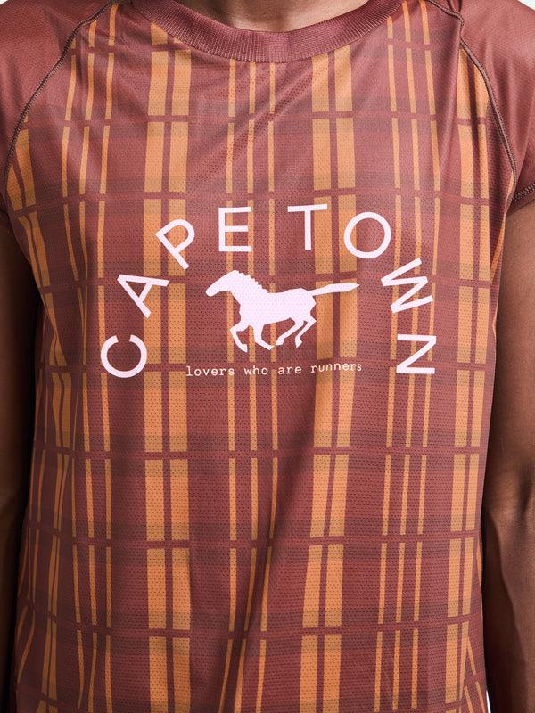 Stoy Stoy Exclusive Cape Town Marathon Vest In Brown