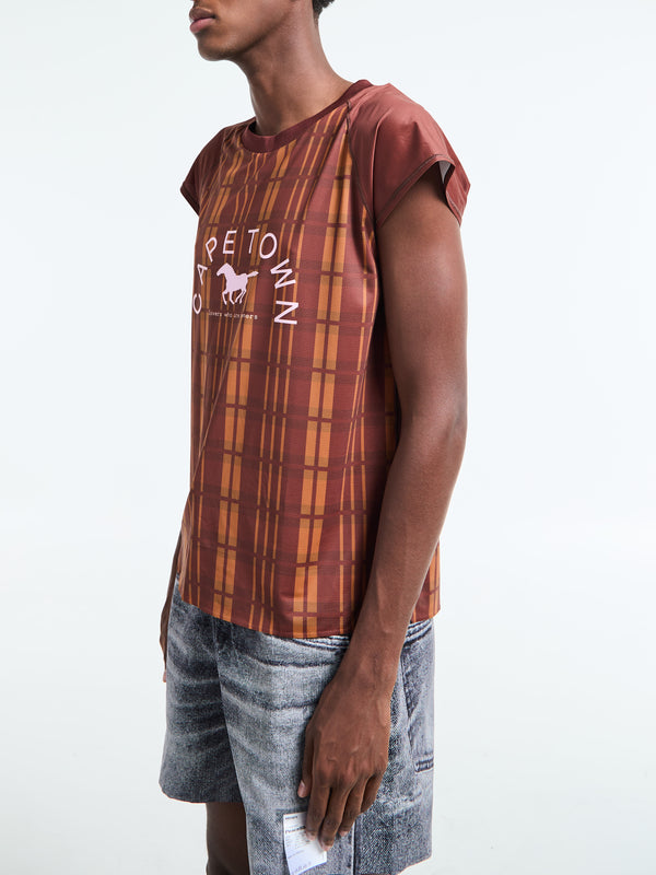 Stoy Stoy Exclusive Cape Town Marathon Vest In Brown