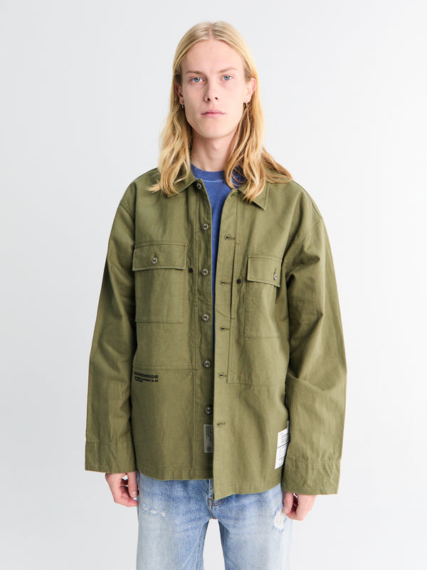stoy Fatique Shirt in Olive Drab