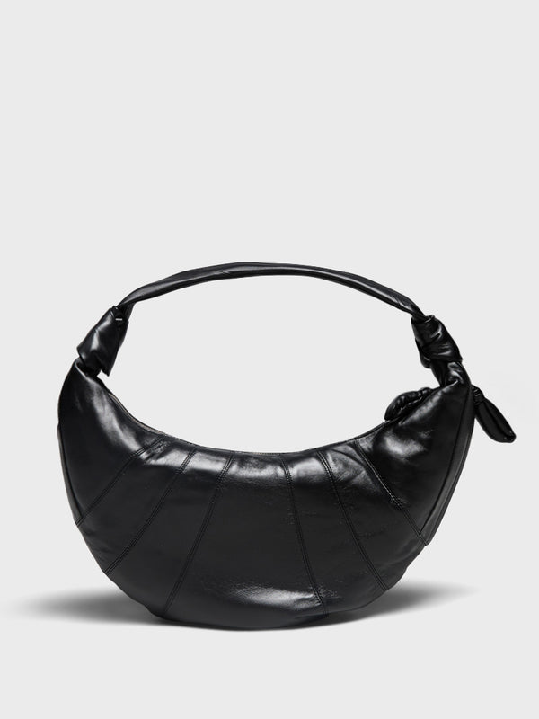 stoy Fortune Croissant Bag in Black