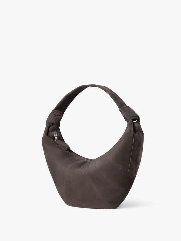 Stoy Fortune Croissant Bag In Ebony Brown
