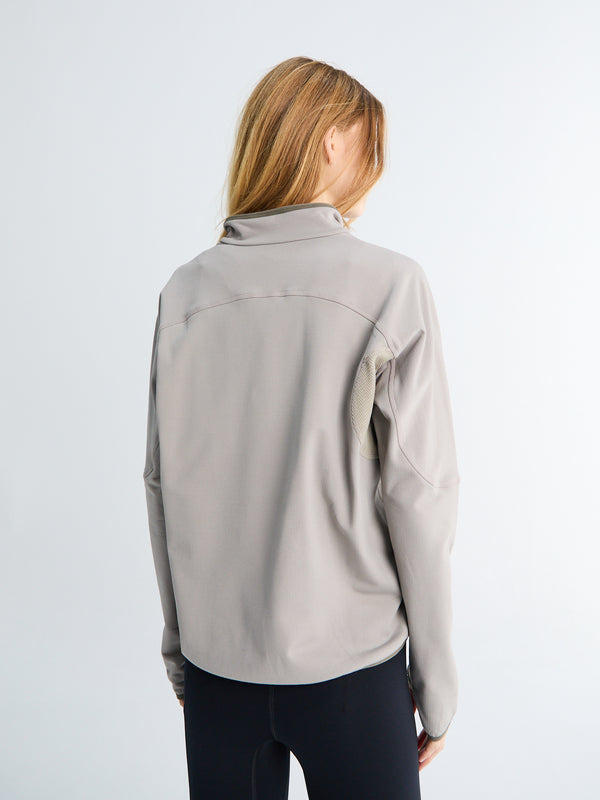 Stoy FuzzFleece Half-Zip In Rock Ridge