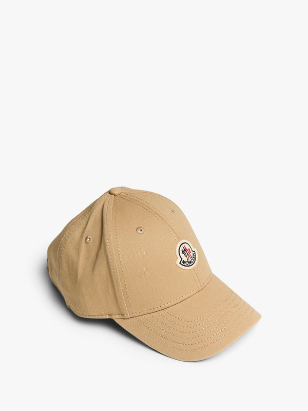 Stoy Gabardine Baseball Cap In Beige