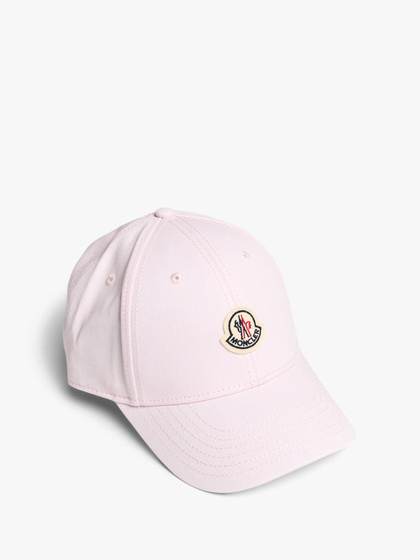 Stoy Gabardine Baseball Cap In Light Pink