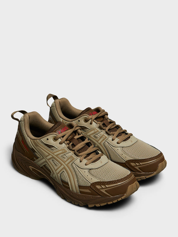 Stoy GEL-VENTX Sneakers In Wool And Brown Storm