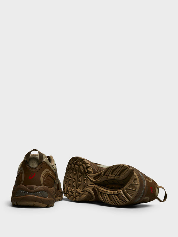 Stoy GEL-VENTX Sneakers In Wool And Brown Storm
