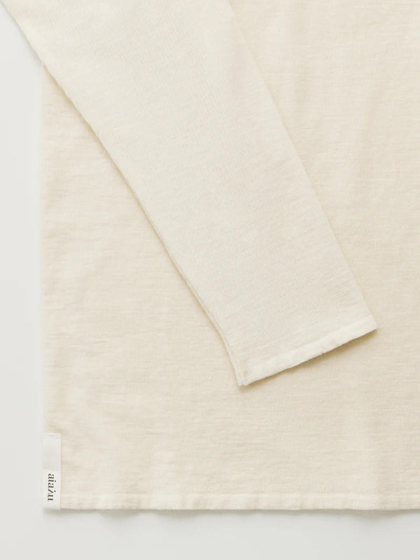 Stoy Gentle Long Sleeve In Pure Ecru