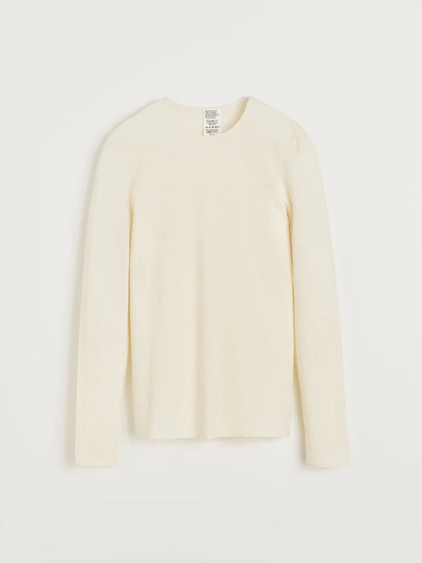stoy Gentle Long Sleeve in Pure Ecru